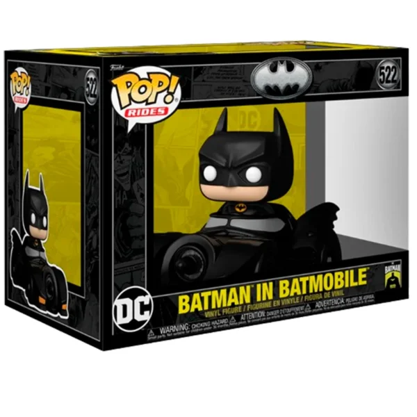 figura POP Batman en Batmobile 522