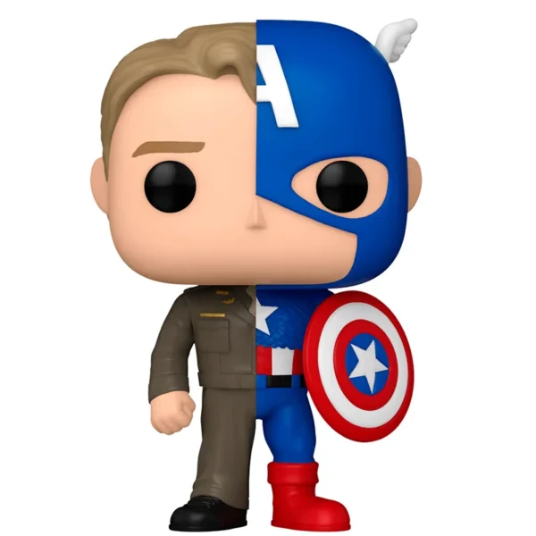 figura POP Steve Rogers y Capitan America 1431