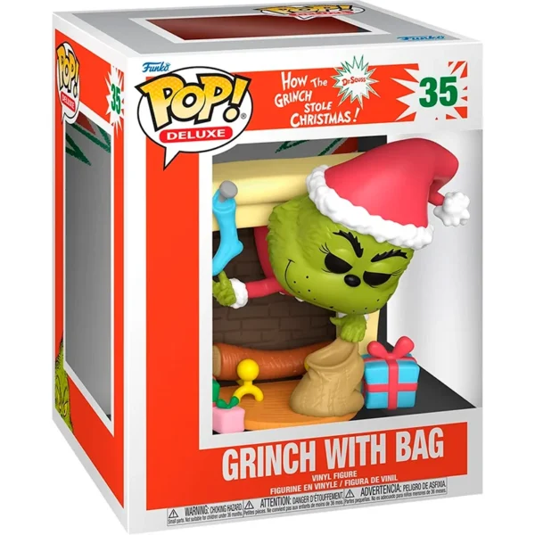 muñecos POP Grinch con Saco 35