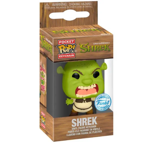 Llavero POCKET POP Sherk Enfadado