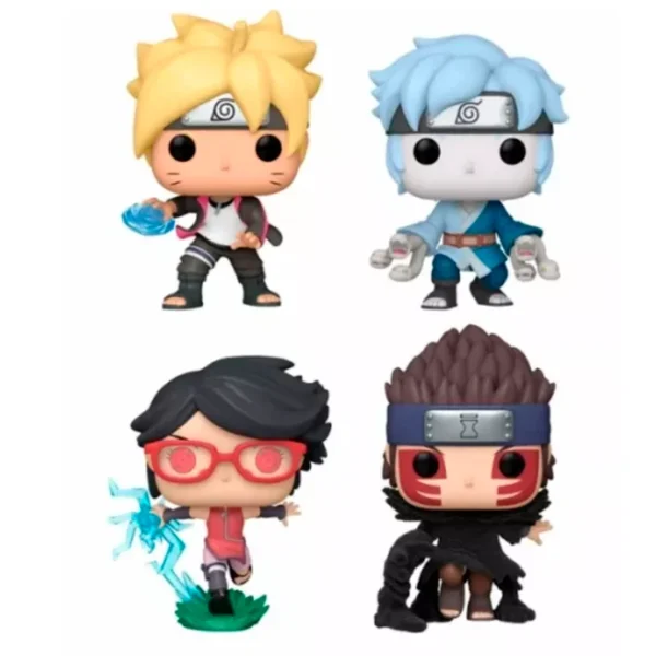 Pack 4 FUNKO POP Boruto