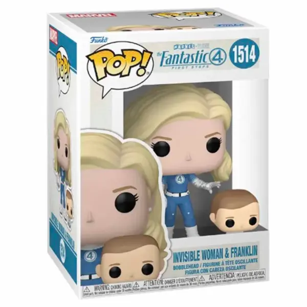 FUNKO POP Mujer Invisible con Franklin 1514