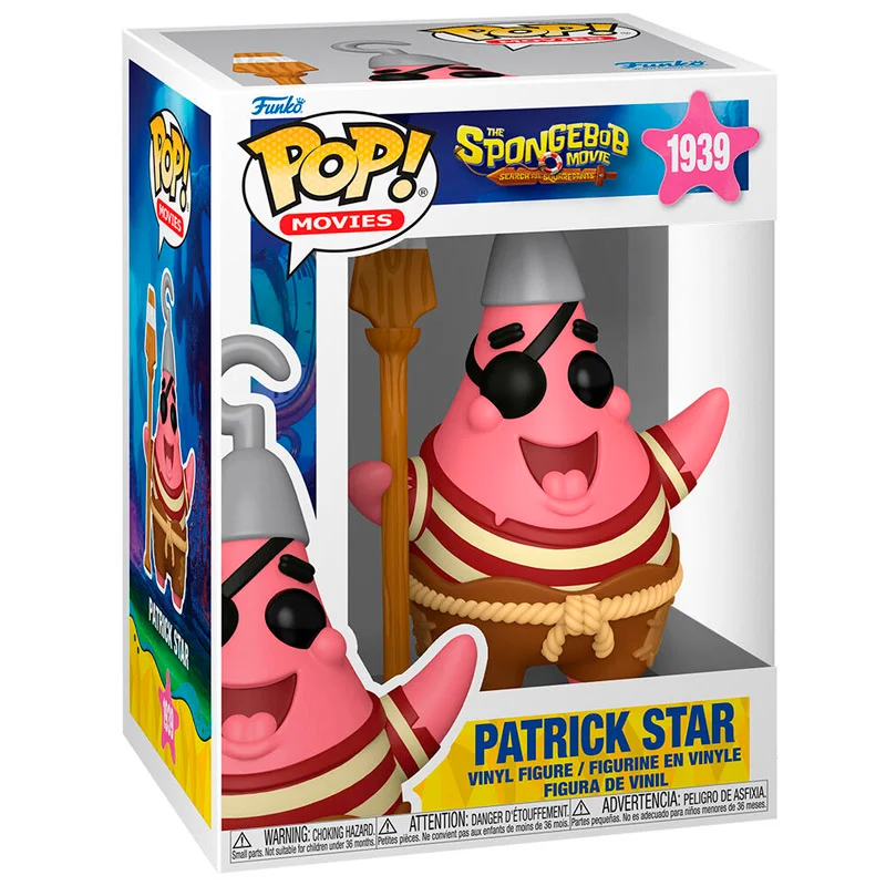 muñeco FUNKO POP Patricio de Pirata 1939