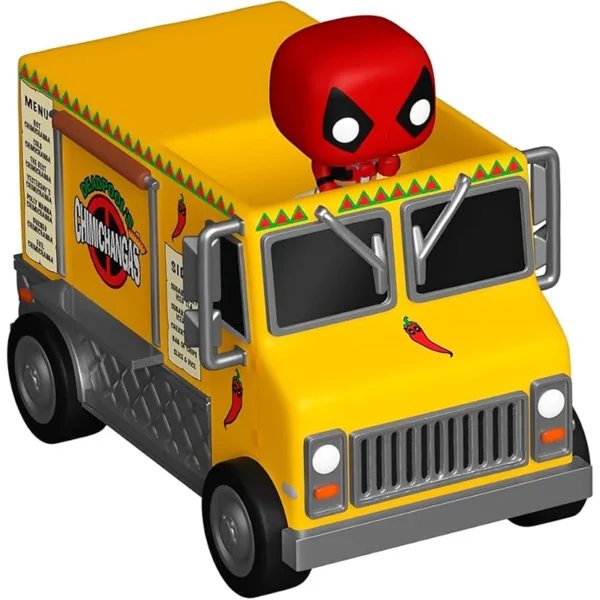 muñeco BITTY POP Deadpool en Camion Chimichanga