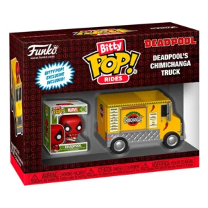 figura BITTY POP Deadpool en Camion Chimichanga