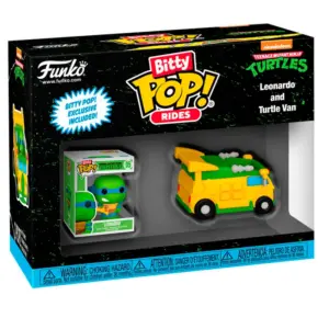 BITTY POP Leonardo en la Turtle Van