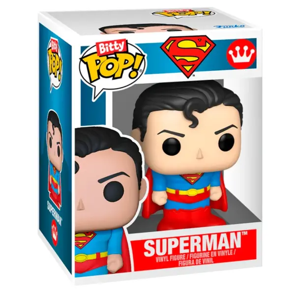 muñeco BITTY POP Super-Man y la Fortaleza de la Soledad