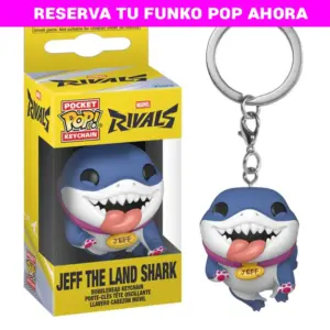 Llavero POCKET POP Jeff el Tiburón Terrestre reservas