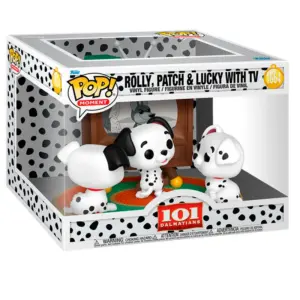 FUNKO Rolly Patch y Lucky viendo la TV 1664