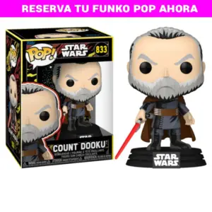 FUNKO POP Count Dooku 833 reservas