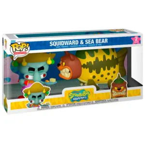 Pack 2 FUNKO Calamardo y el Oso Marino