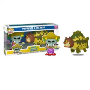 Pack 2 FUNKO POP Calamardo y el Oso Marino