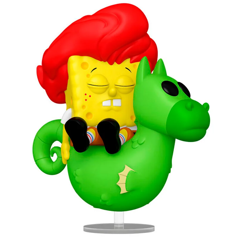 figura FUNKO POP Bob Esponja con Caballito Misterioso 145