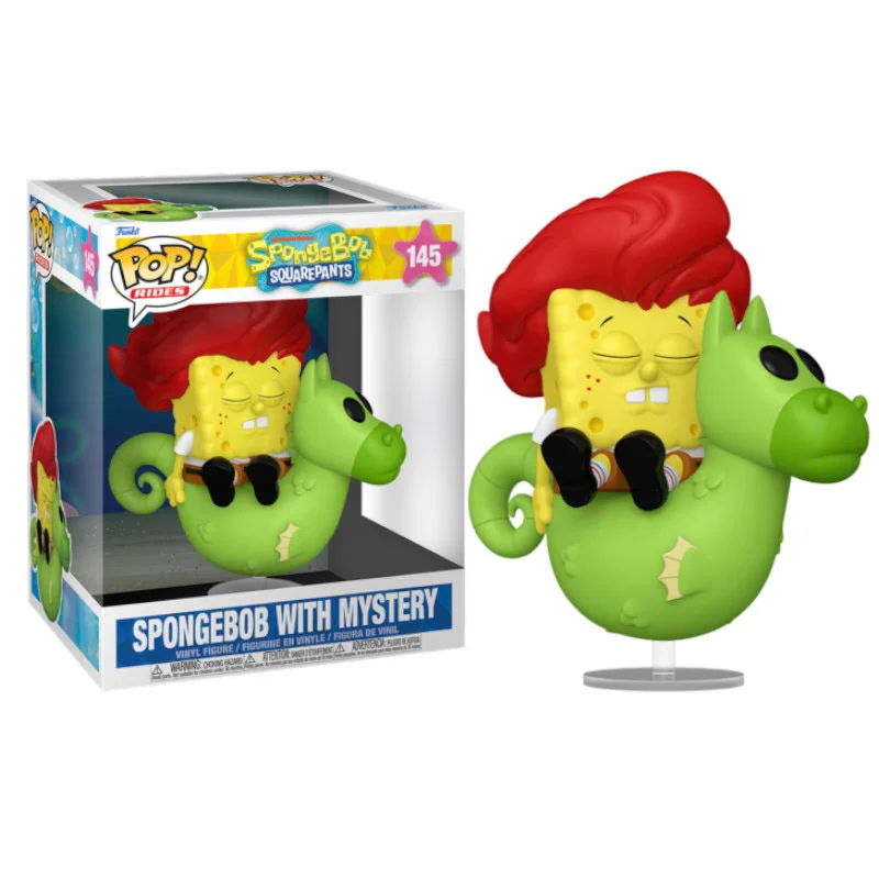 FUNKO POP Bob Esponja con Caballito Misterioso 145