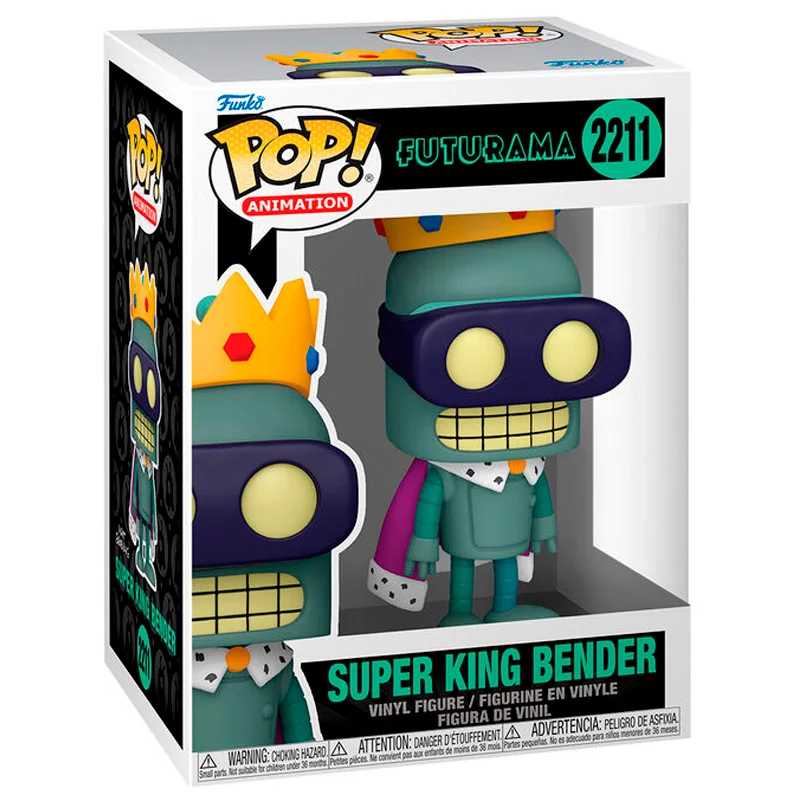 figura FUNKO POP Bender el Super Rey 2211