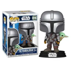 FUNKO POP The Mandalorian y Grogu 818