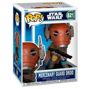 figura FUNKO POP Mercenary Guard Droid 821