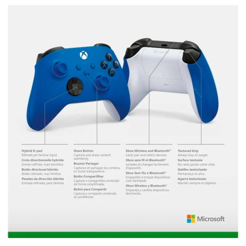 Mando XBOX Serie X/S caracteristicas