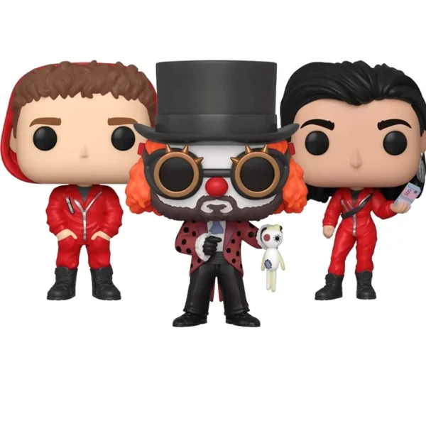 Pack 3 FUNKO La Casa de Papel