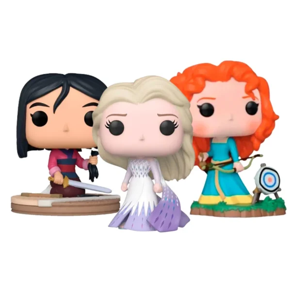 Pack 3 FUNKO Princesas Disney